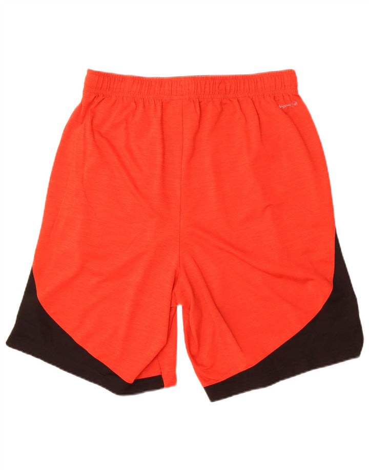 Russell Athletic Herren-Sportshorts, Mittelrot, Farbblock
