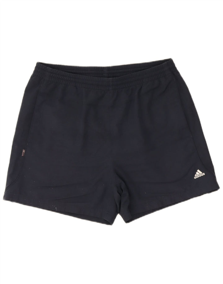 Adidas Herren-Sportshorts, groß, marineblau, Polyester