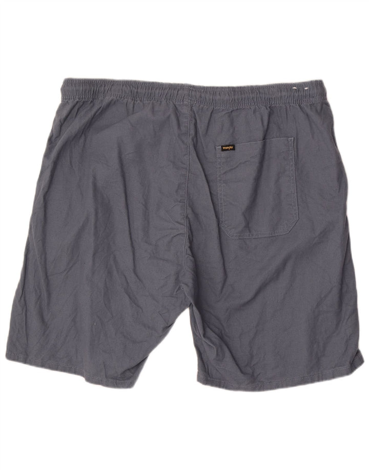 Wrangler Herren Bermudashorts W38 XL Graue Baumwolle