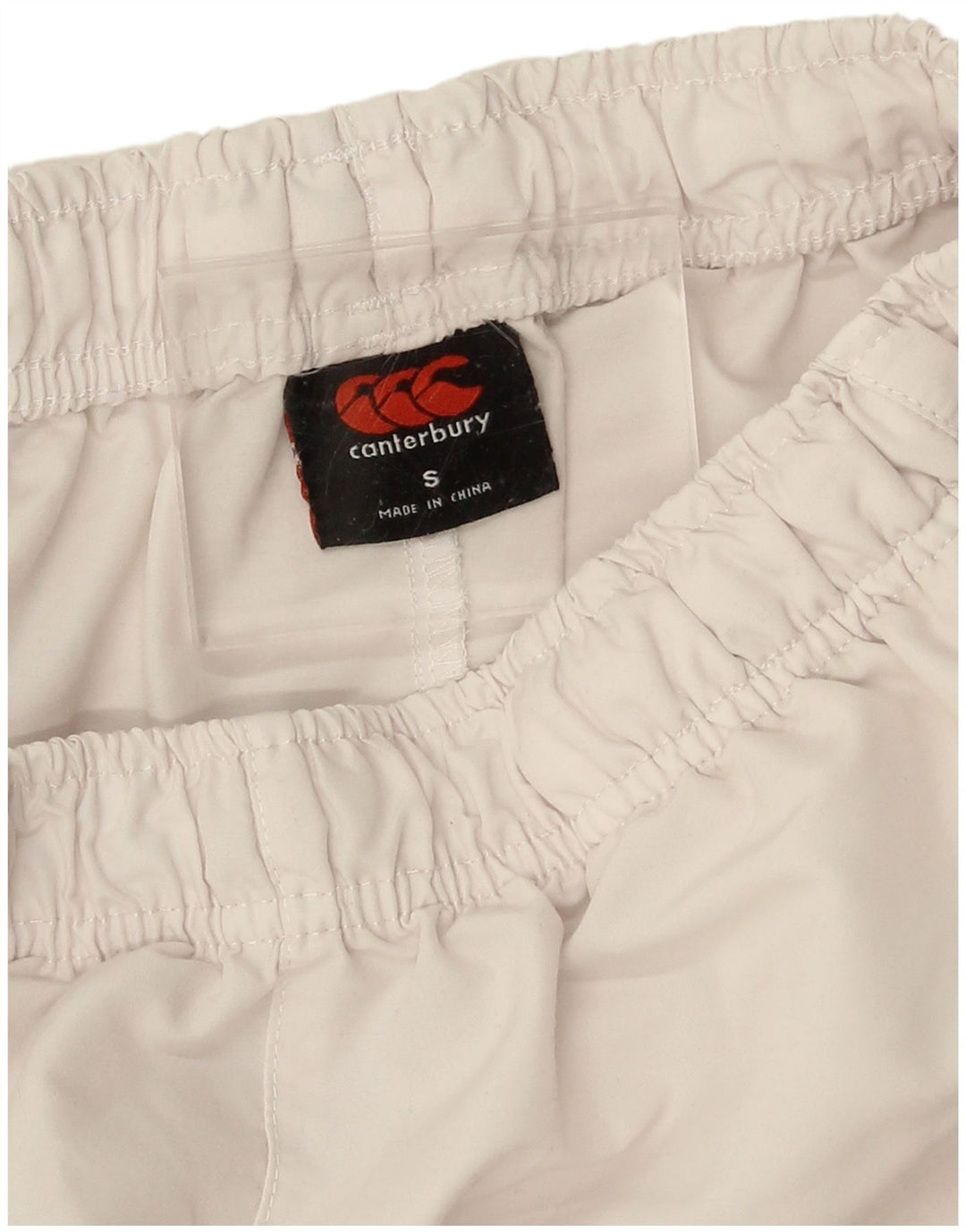 Canterbury Herren-Sportshorts mit Grafik, Größe S, Weiß, Polyester