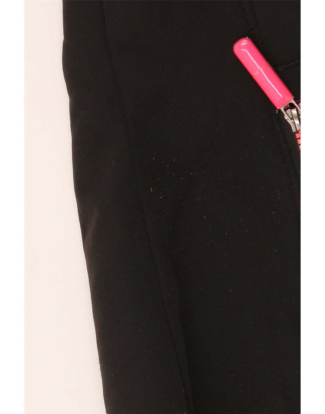 Superdry Damen-Windbreakerjacke mit Kapuze, UK 12, mittelschwarz