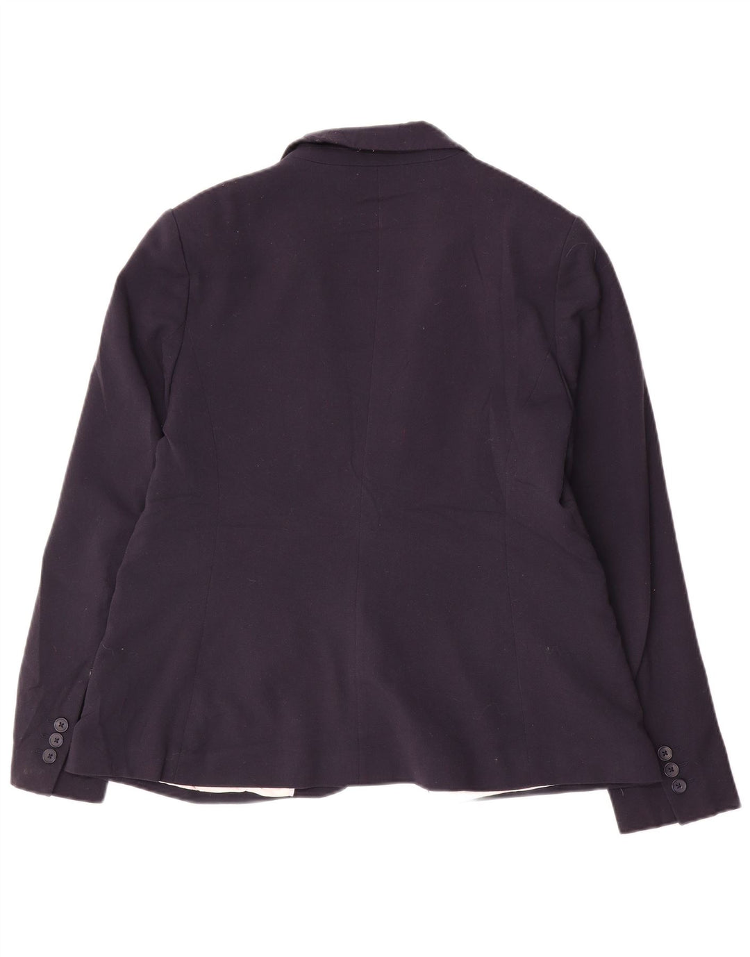 Marks & Spencer Damen 1-Knopf-Blazerjacke UK 16 Large Marineblau