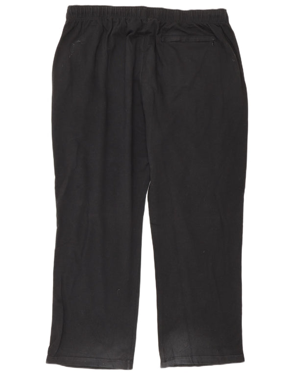 Marks & Spencer Herren-Trainingshose, UK 42/44, 2XL, schwarze Baumwolle