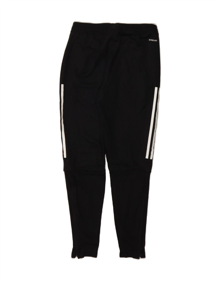 ADIDAS Womens Graphic Tracksuit Trousers UK 8/10 Small  Black Polyester Vintage Adidas and Second-Hand Adidas from Messina Hembry 