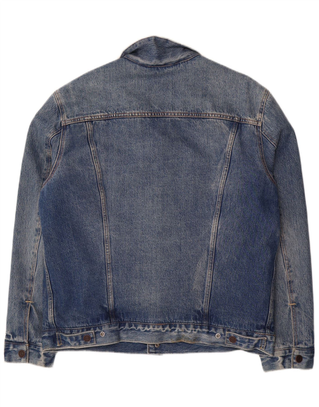 Levi's Herren-Denim-Sherpa-Jacke, UK 40, große blaue Baumwolle