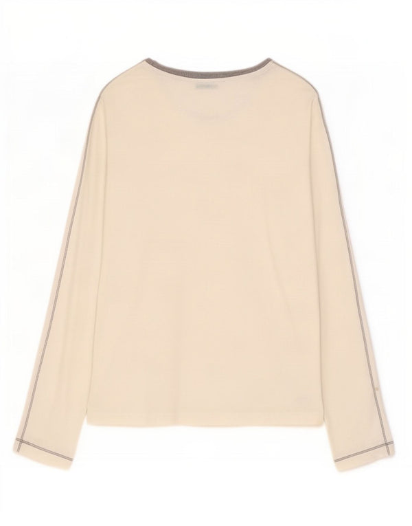 Champion Damen Heritage Classics Graphic Top Langarm UK 8 Small Weiß