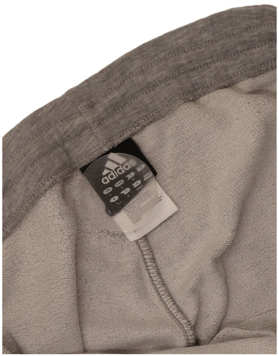 Adidas Herren Trainingshose Jogger Große graue Baumwolle