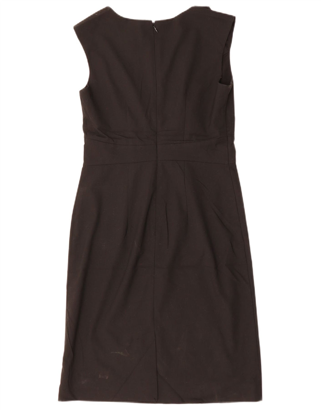 MOSSIMO Damen Ärmelloses Etuikleid US 4 Small Schwarz Polyester