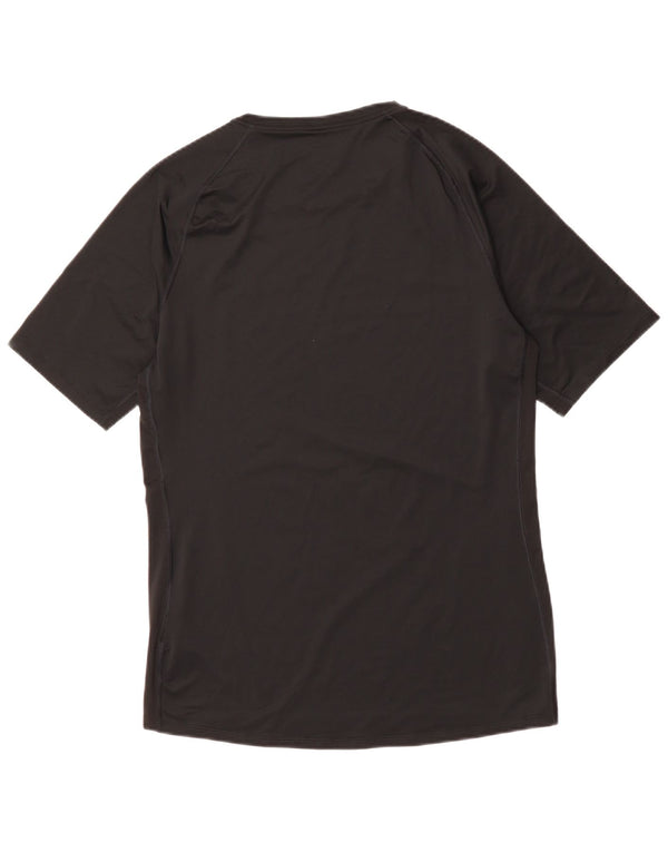 NIKE Herren Tight Fit T-Shirt Top 2XL Schwarz Polyester