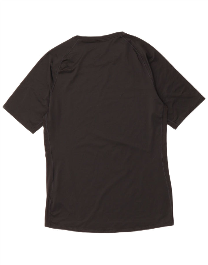 NIKE Herren Tight Fit T-Shirt Top 2XL Schwarz Polyester