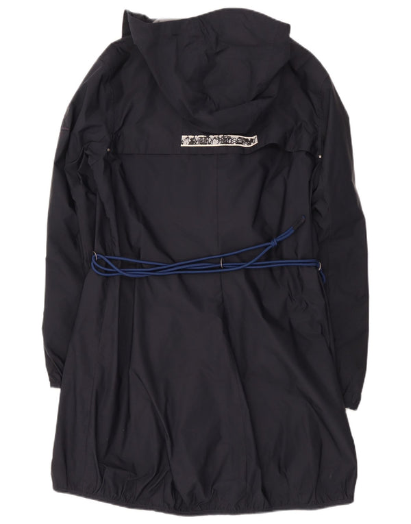 Helly Hansen Damen-Regenmantel mit Kapuze, UK 16, Größe L, Schwarz, Polyester