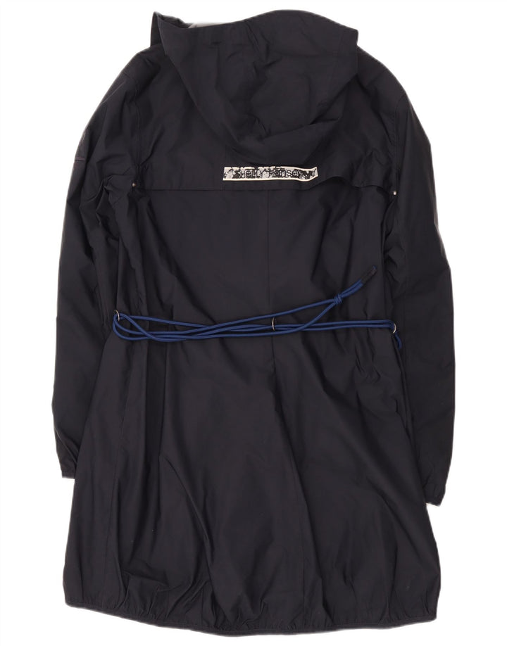 Helly Hansen Damen-Regenmantel mit Kapuze, UK 16, Größe L, Schwarz, Polyester