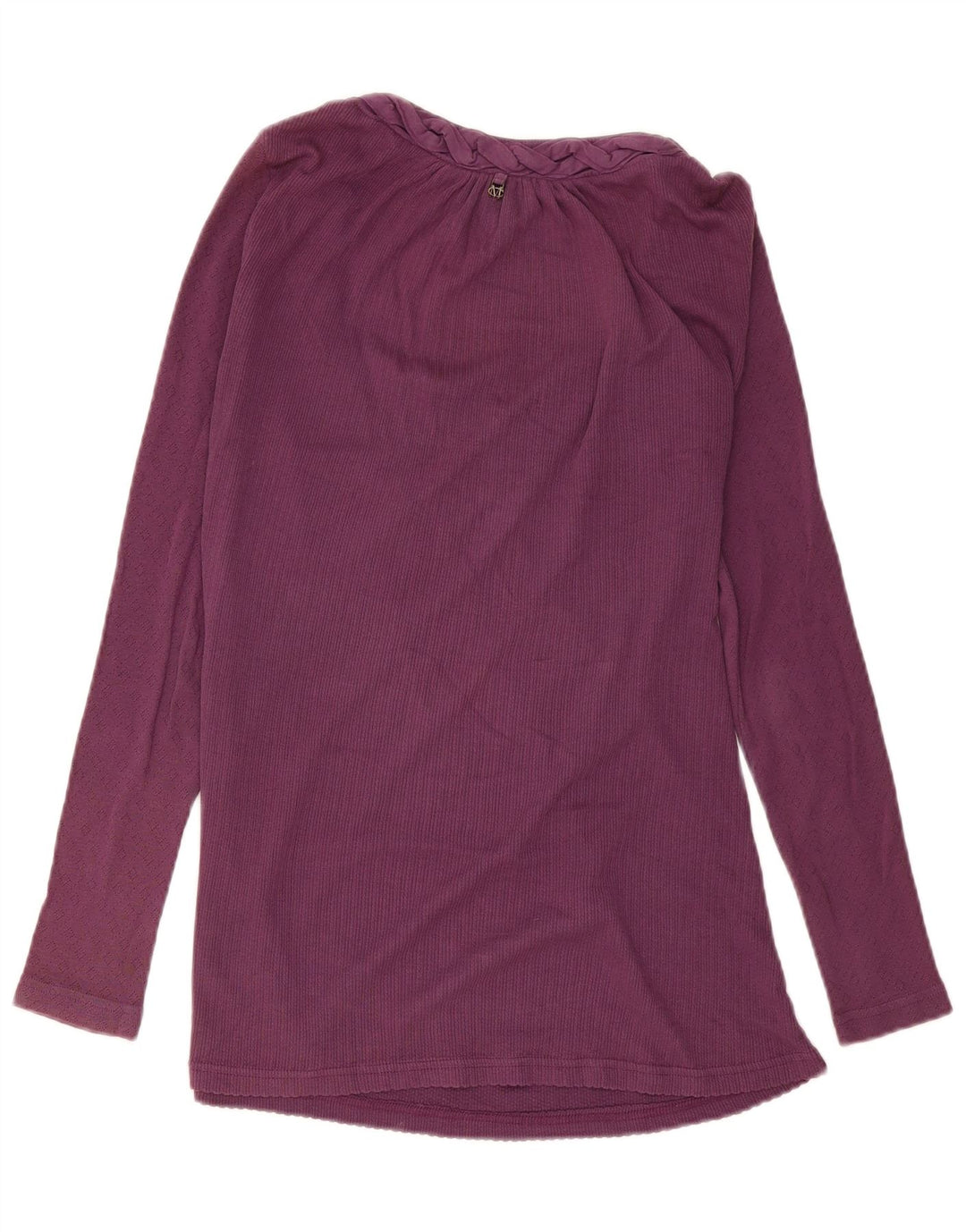 Marlboro Classics Damen Top Langarm UK 14 Large Lila