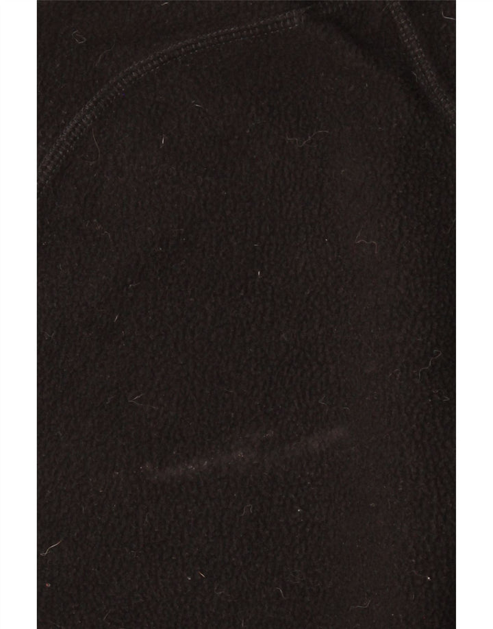 EDDIE BAUER Herren Fleecejacke UK 40 Large Schwarz Colourblock Polyester