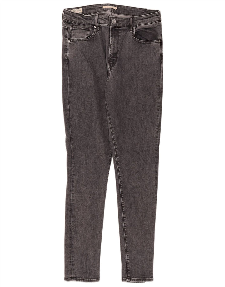 Levi's Damen 721 High Rise Skinny Jeans W32 L30 Grau