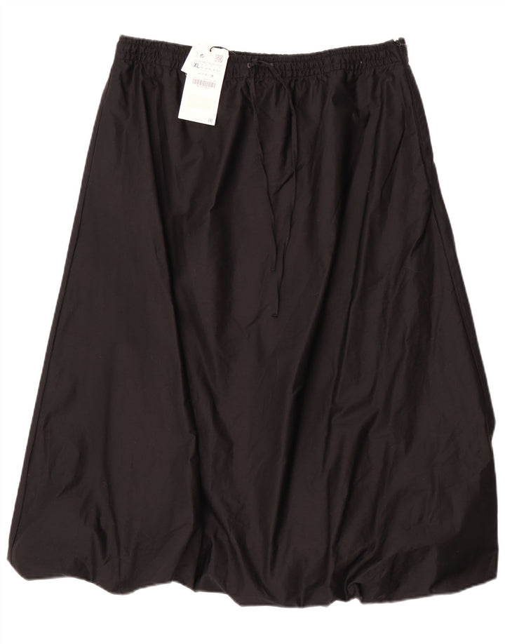 Zara Damen Bubble Rock XL W32 Schwarze Baumwolle