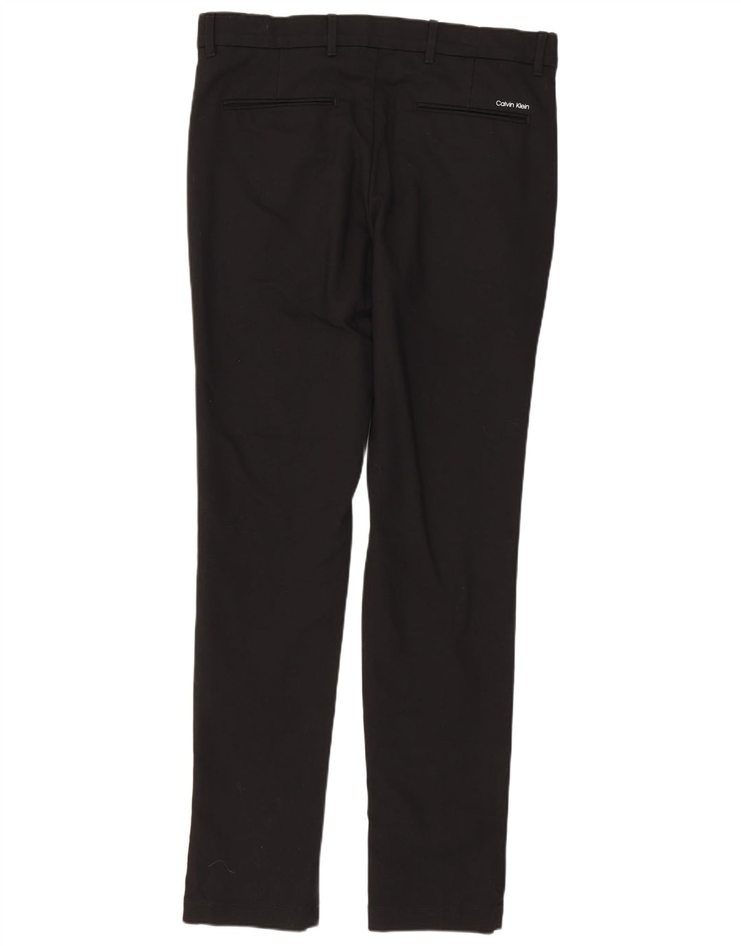Calvin Klein Slim Chino-Hose für Herren, W32, L32, Schwarz