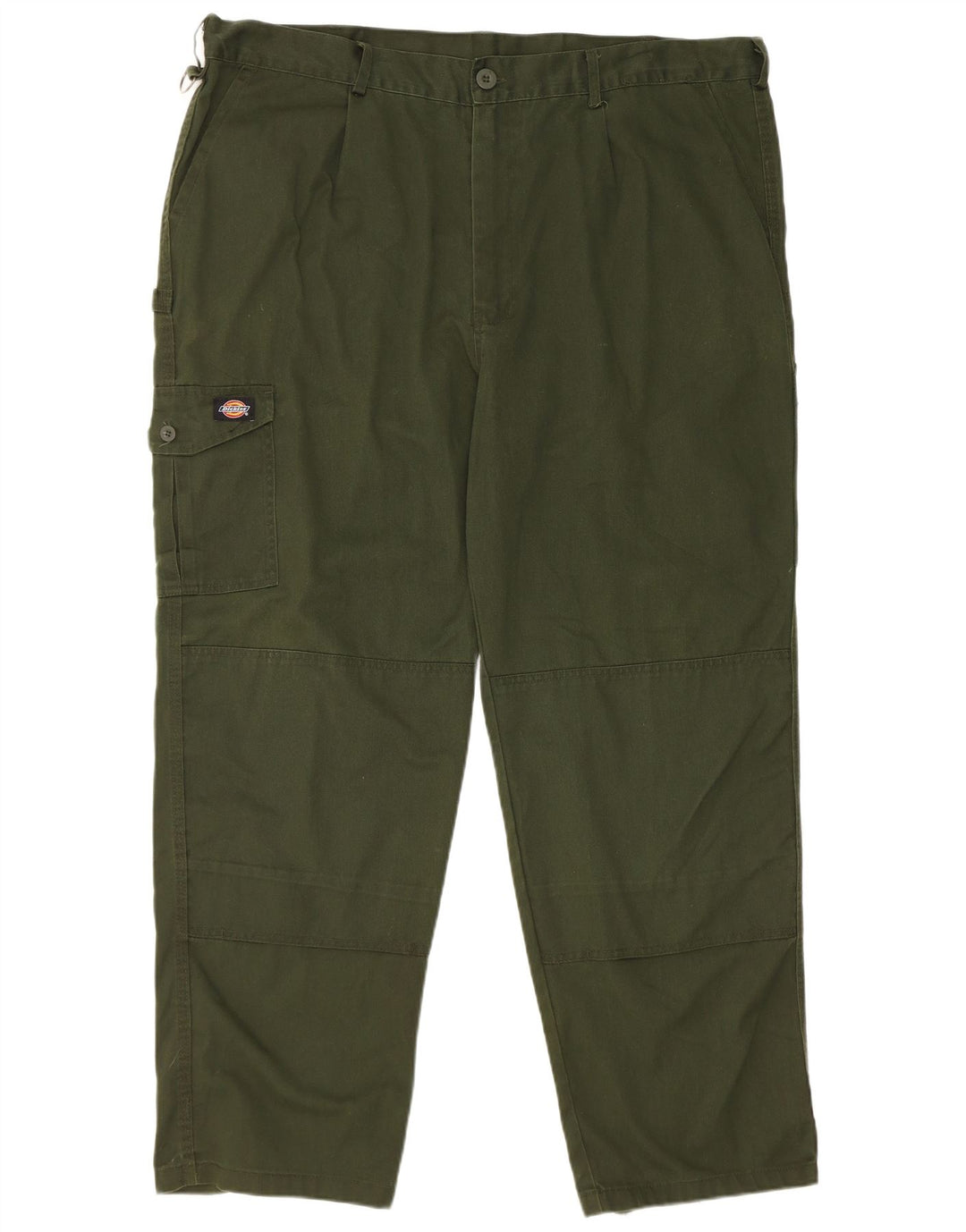 Dickies Herren Tapered Cargohose W44 L30 Grün Polyester