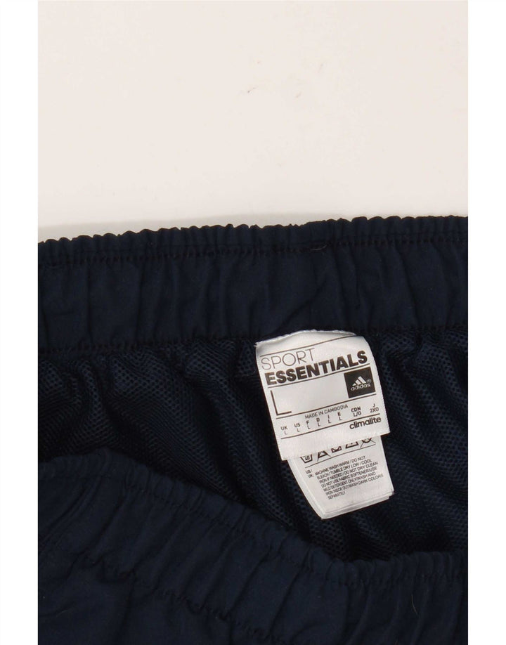 Adidas Herren Climalite Sport Shorts Large Marineblau Polyester