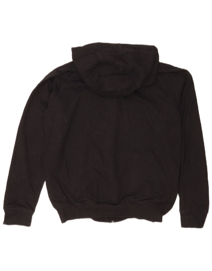 Kappa Herren Zip Hoodie Pullover XL Schwarz Baumwolle