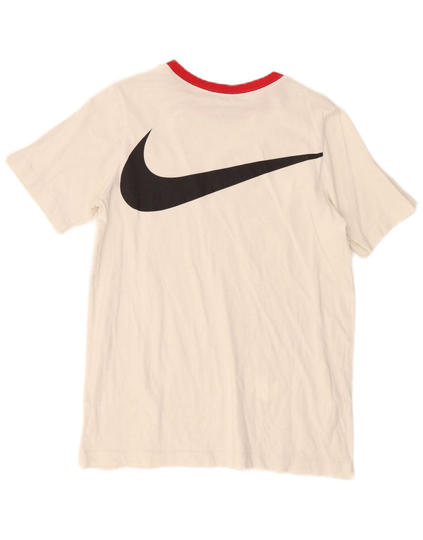 Nike Jungen T-Shirt mit Grafik, 13–14 Jahre, XL, Weiß