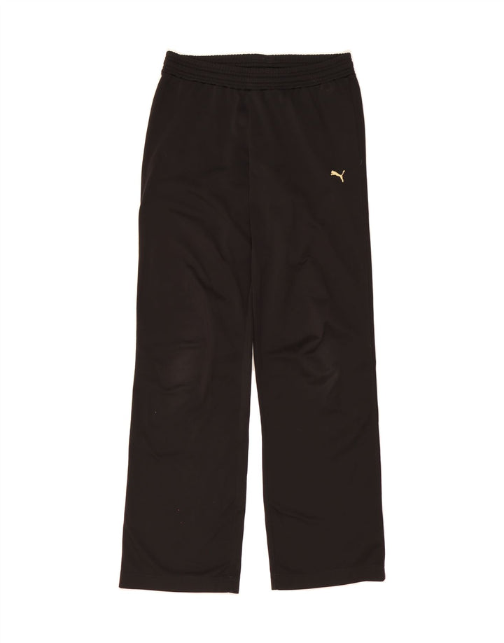 PUMA Womens Tracksuit Trousers UK 10 Small  Black Polyester Vintage Puma and Second-Hand Puma from Messina Hembry 