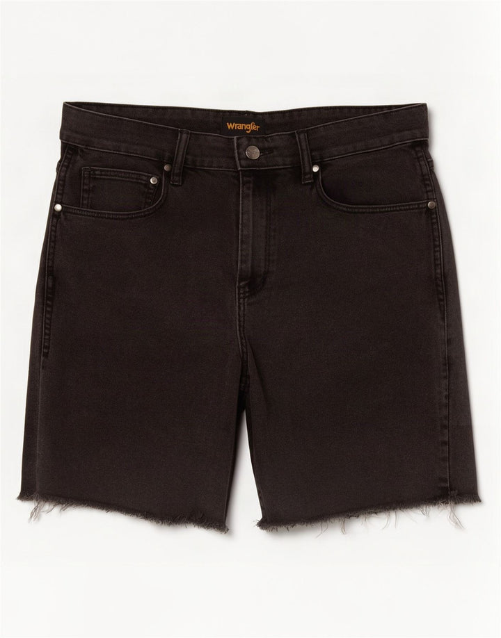Wrangler Herren Jeansshorts W34 Large Schwarz