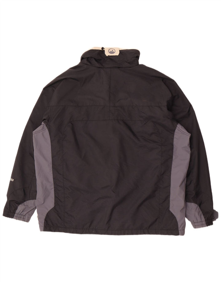 Columbia Herren Interchange Hooded Windjacke UK 40 Large Schwarz