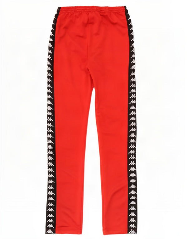 Kappa Damen Graphic Flare Trainingshose XS Rot Polyester