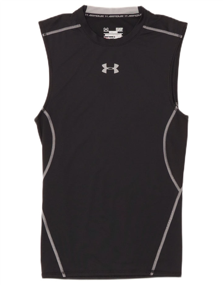 Under Armour Herren Heat Gear Grafik-Weste-Oberteil, Größe S, Schwarz