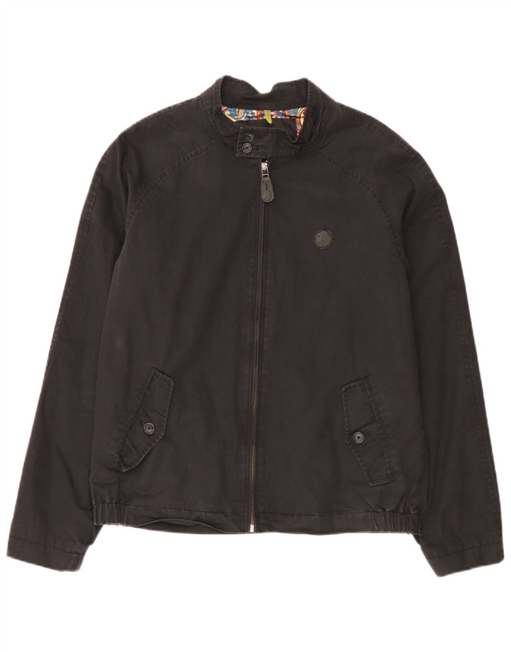 Pretty Green Herren Bomberjacke UK 38 Medium Schwarz