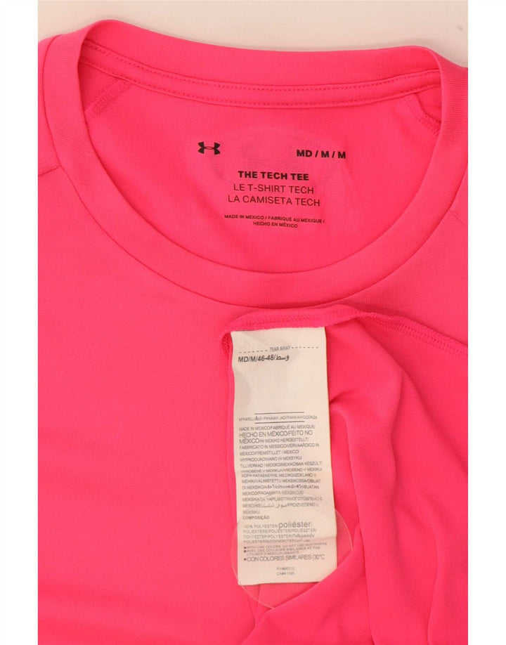 Under Armour Herren T-Shirt Top Mittelrosa Polyester