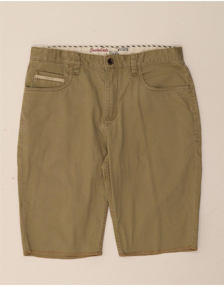 Vans Herren Freizeitshorts W32 Medium Khaki Baumwolle