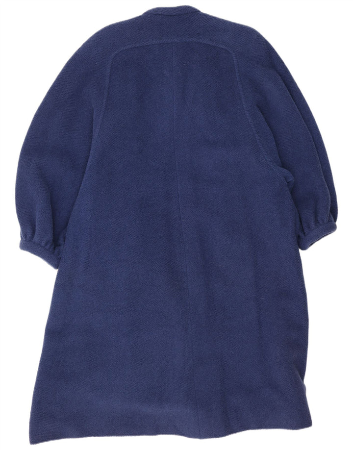 Herno Damen Übergroßer Mantel IT 42 Mittelblaue Wolle
