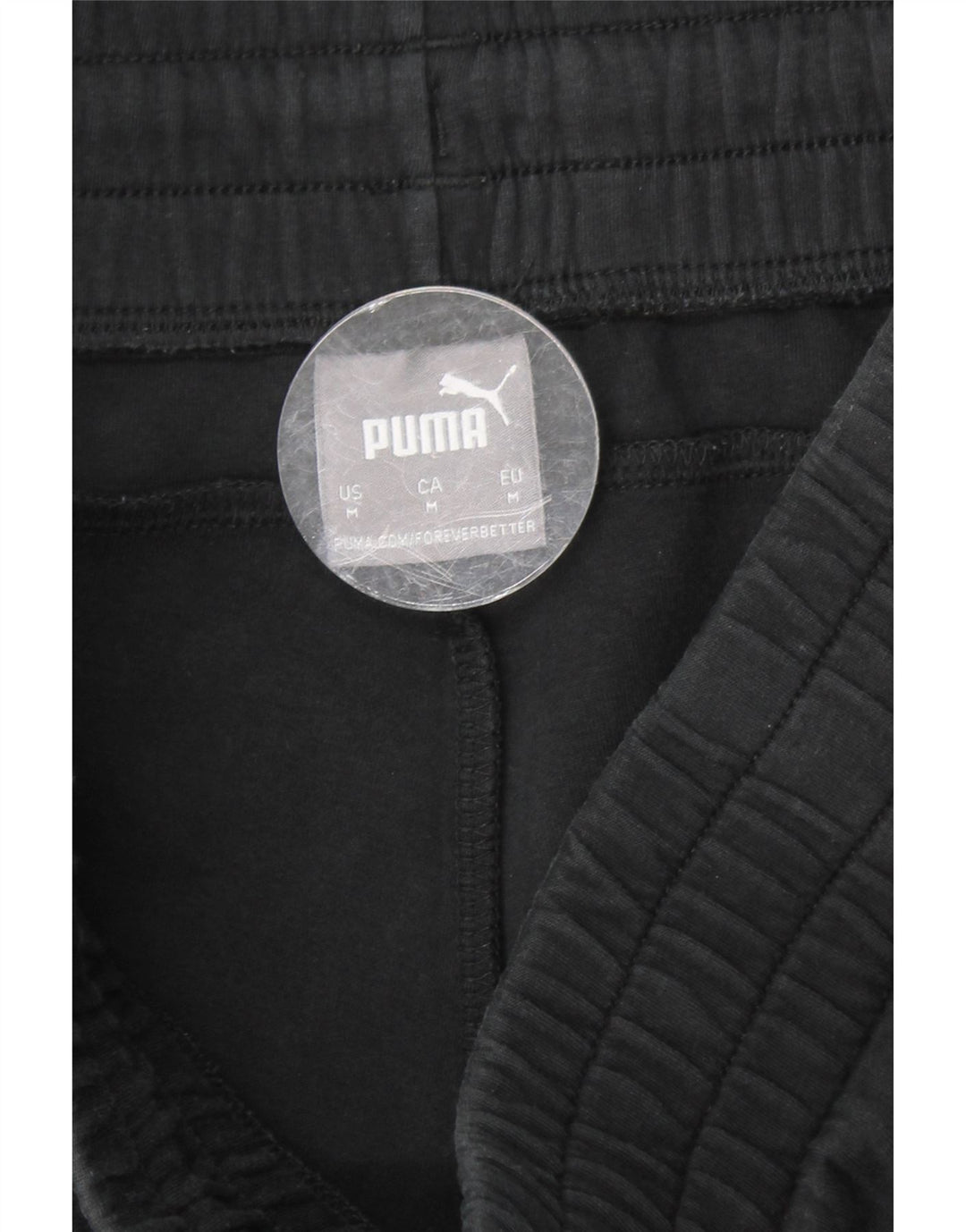 PUMA Herren-Trainingshose, mittelschwarz, Baumwolle