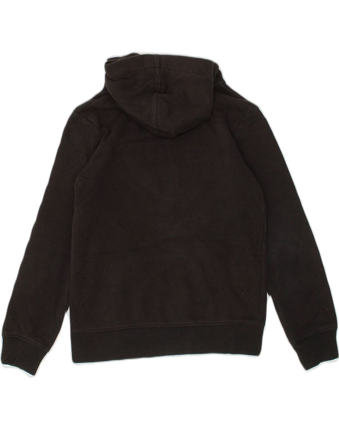 HURLEY Girls Graphic Hoodie Jumper 11-12 Years Medium Black Cotton | Vintage Hurley | Thrift | Second-Hand Hurley | Used Clothing | Messina Hembry 