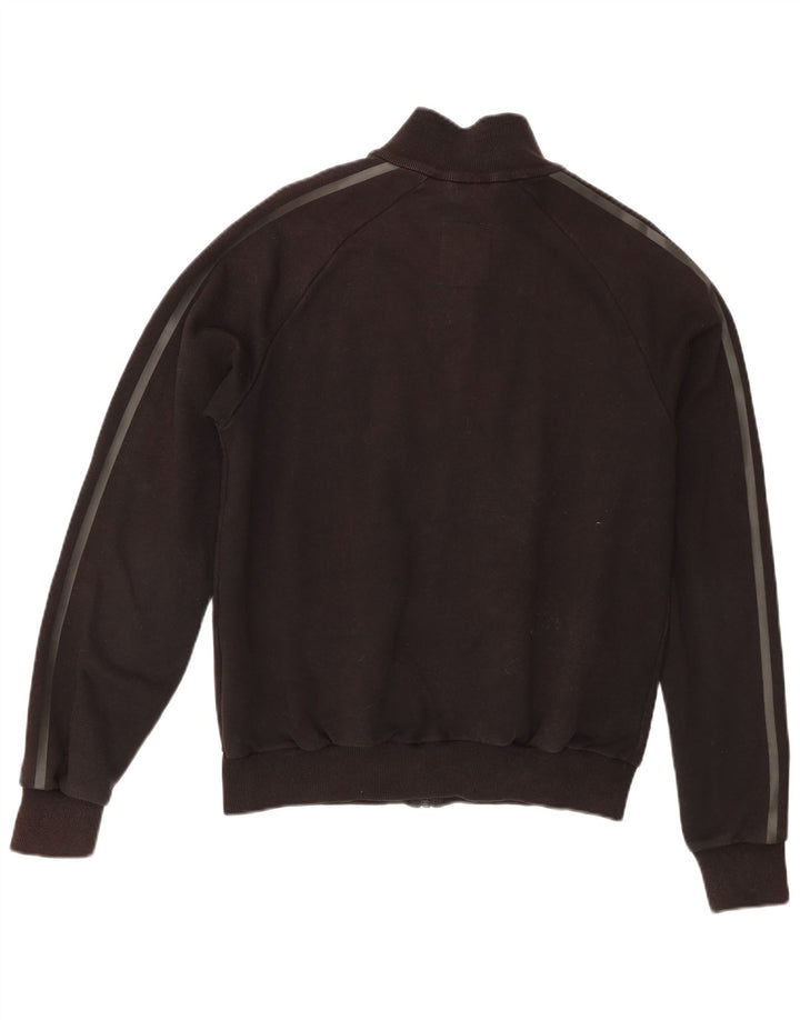 Puma Herren-Trainingsanzug-Top-Jacke, mittelschwarz, Baumwolle