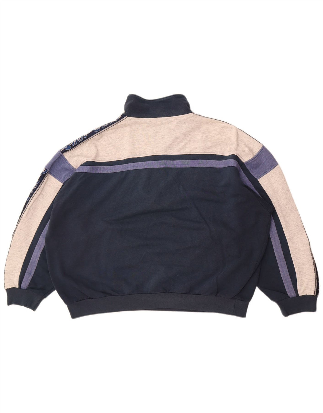 Asics Damen-Pullover mit übergroßem Grafik-Sweatshirt, Gr. 14, Marineblau