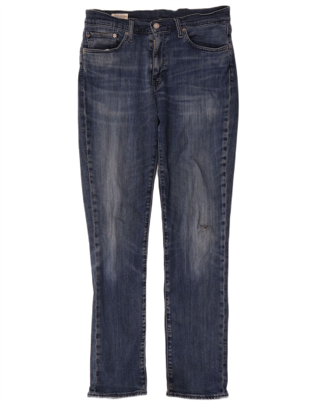 LEVI'S Herren 511 Slim Jeans W32 L32 Blaue Baumwolle