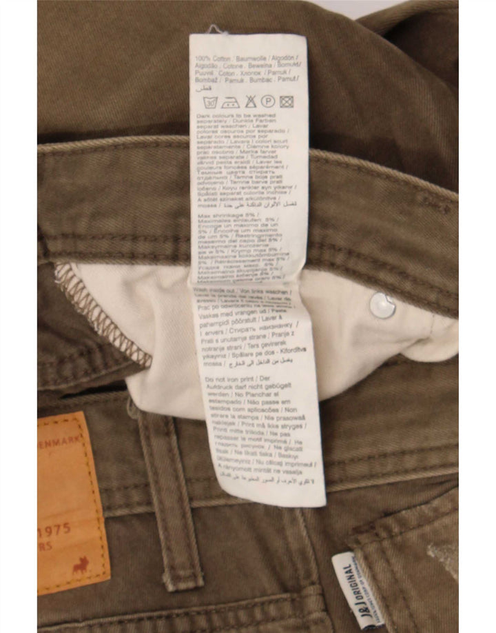 Jack & Jones Herren Tim Slim Jeans W34 L32 Khaki Baumwolle