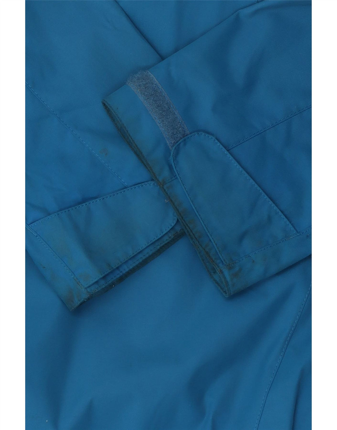 JACK WOLFSKIN Herren-Regenjacke mit Kapuze, UK 40, Größe L, Blau, Polyamid