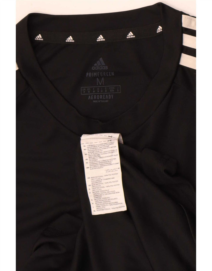 Adidas Herren Aeroready T-Shirt Top Medium Schwarz Polyester