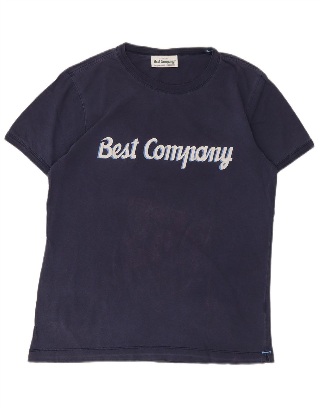 BEST COMPANY Herren-T-Shirt mit Grafik, Größe S, Marineblau