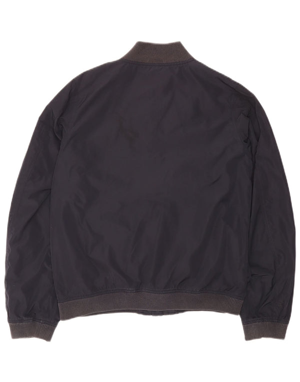 ARMANI JUNIOR Bomberjacke für Jungen, 15–16 Jahre, marineblaues Polyester