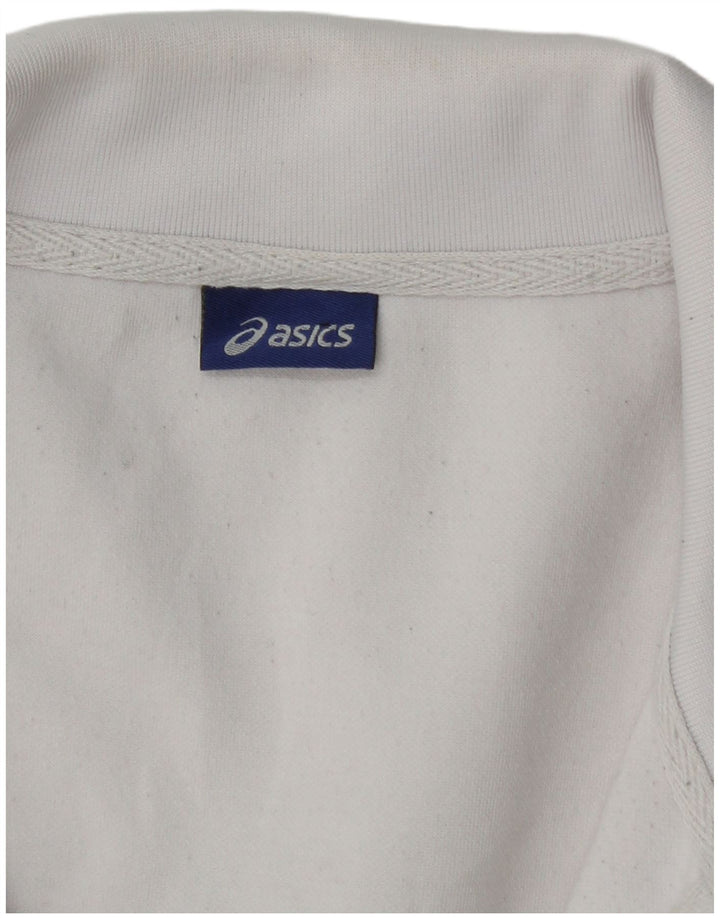 Asics Herren-Trainingsanzug-Oberteil, Jacke, XL, Schwarz, Colourblock-Polyester