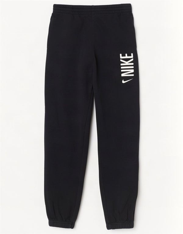Nike Womens Graphic Trainingshose Jogger UK 18 XL Schwarz Baumwolle