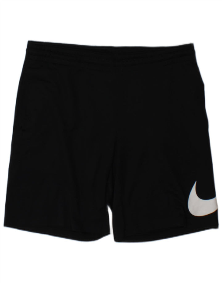 Nike Herren Dri Fit Graphic Sportshorts, Größe S, Schwarz, Polyester