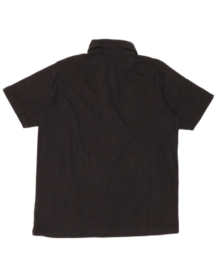 NAPAPIJRI Herren-Poloshirt, Größe S, schwarze Baumwolle