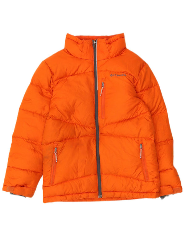 Columbia Omni-Heat Wattierte Jacke für Jungen, 10–11 Jahre, mittelorangefarbenes Polyester