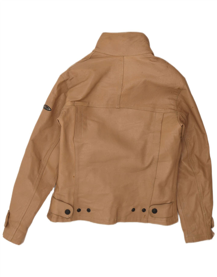 Vintage Herren Lederjacke Klein Braun